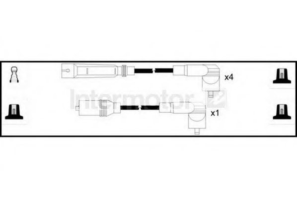 STANDARD 76299 Ignition Cable Kit